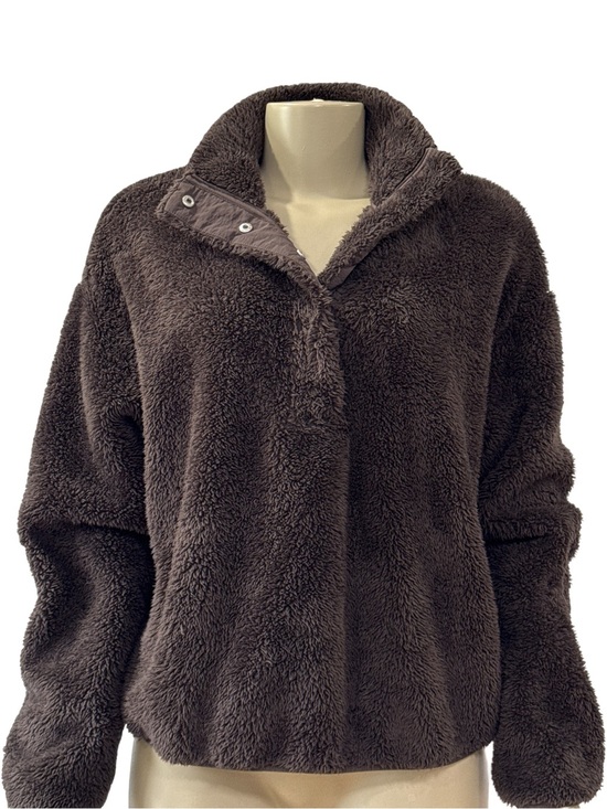 H&M Tops - H&M Teddy Sherpa Jacket - Dark Brown